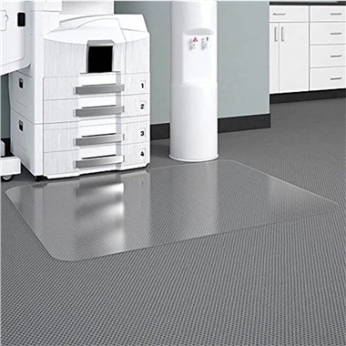 45" x 53" rechteckige PET-Schreibtischstuhl-Bodenmatte